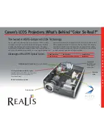 Предварительный просмотр 3 страницы Canon RealIS SX6 Brochure & Specs