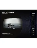 Canon REALiS SX7 Mark II D Brochure & Specs preview