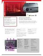 Предварительный просмотр 6 страницы Canon REALiS SX80 Mark II D Brochure & Specs