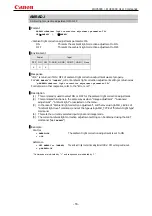 Preview for 19 page of Canon REALiS WUX4000 D User Commands