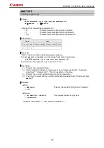 Preview for 21 page of Canon REALiS WUX4000 D User Commands