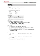 Preview for 32 page of Canon REALiS WUX4000 D User Commands