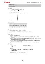 Preview for 34 page of Canon REALiS WUX4000 D User Commands