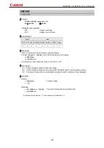 Preview for 39 page of Canon REALiS WUX4000 D User Commands