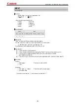 Preview for 47 page of Canon REALiS WUX4000 D User Commands