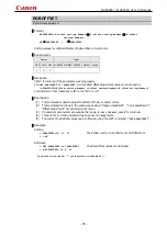 Preview for 60 page of Canon REALiS WUX4000 D User Commands