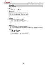 Preview for 61 page of Canon REALiS WUX4000 D User Commands