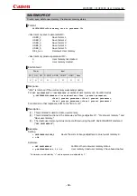 Preview for 63 page of Canon REALiS WUX4000 D User Commands