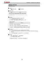 Preview for 68 page of Canon REALiS WUX4000 D User Commands