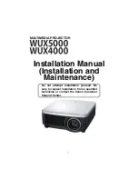 Предварительный просмотр 111 страницы Canon REALiS WUX4000 D User Manual