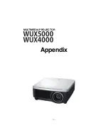 Предварительный просмотр 165 страницы Canon REALiS WUX4000 D User Manual