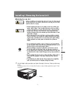 Preview for 151 page of Canon REALiS WUX4000 Pro AV User And Installation Manual