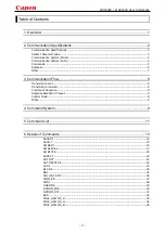 Preview for 2 page of Canon REALiS WUX5000 User Commands