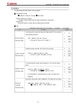 Preview for 8 page of Canon REALiS WUX5000 User Commands