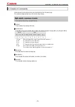 Preview for 16 page of Canon REALiS WUX5000 User Commands