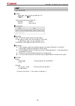 Preview for 48 page of Canon REALiS WUX5000 User Commands