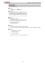 Preview for 56 page of Canon REALiS WUX5000 User Commands