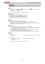 Preview for 59 page of Canon REALiS WUX5000 User Commands