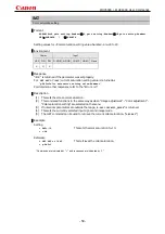 Preview for 62 page of Canon REALiS WUX5000 User Commands