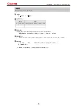 Preview for 69 page of Canon REALiS WUX5000 User Commands
