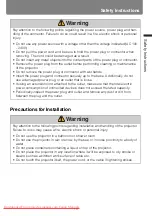 Preview for 19 page of Canon REALiS WUX5000 User'S Manual & Installation Manual