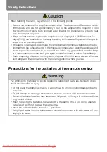 Preview for 22 page of Canon REALiS WUX5000 User'S Manual & Installation Manual