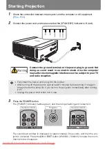 Предварительный просмотр 56 страницы Canon REALiS WUX5000 User'S Manual & Installation Manual