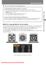 Предварительный просмотр 57 страницы Canon REALiS WUX5000 User'S Manual & Installation Manual