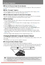 Preview for 58 page of Canon REALiS WUX5000 User'S Manual & Installation Manual