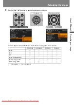 Preview for 65 page of Canon REALiS WUX5000 User'S Manual & Installation Manual