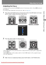 Preview for 73 page of Canon REALiS WUX5000 User'S Manual & Installation Manual