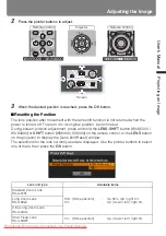 Предварительный просмотр 75 страницы Canon REALiS WUX5000 User'S Manual & Installation Manual