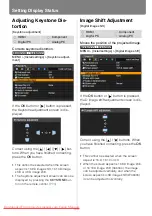 Preview for 108 page of Canon REALiS WUX5000 User'S Manual & Installation Manual