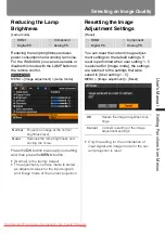 Preview for 119 page of Canon REALiS WUX5000 User'S Manual & Installation Manual