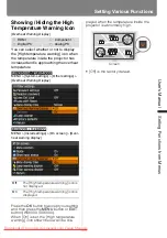 Preview for 133 page of Canon REALiS WUX5000 User'S Manual & Installation Manual