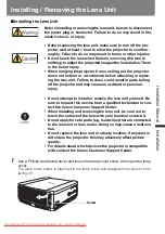 Preview for 151 page of Canon REALiS WUX5000 User'S Manual & Installation Manual