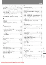 Preview for 229 page of Canon REALiS WUX5000 User'S Manual & Installation Manual