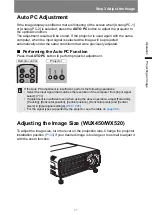 Предварительный просмотр 57 страницы Canon REALiS WX450ST User Manual