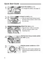 Preview for 6 page of Canon Rebel SL 1 EOS 100D Instruction Manual