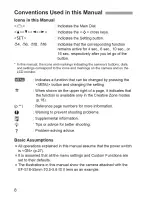 Preview for 8 page of Canon Rebel SL 1 EOS 100D Instruction Manual