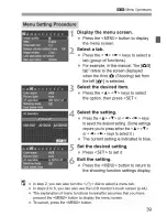 Preview for 39 page of Canon Rebel SL 1 EOS 100D Instruction Manual