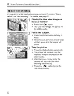 Preview for 52 page of Canon Rebel SL 1 EOS 100D Instruction Manual