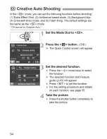 Preview for 54 page of Canon Rebel SL 1 EOS 100D Instruction Manual