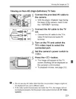 Предварительный просмотр 22 страницы Canon RebelT3i EOS 600D Instruction Manual