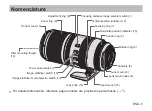 Предварительный просмотр 6 страницы Canon RF 100-500mm F4.5-7.1 L IS USM Instructions Manual