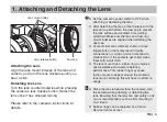 Preview for 7 page of Canon RF 400mm f/2.8 L IS USM Instructions Manual