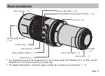 Предварительный просмотр 7 страницы Canon RF600mm F11 IS STM Instructions Manual