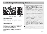 Предварительный просмотр 7 страницы Canon RF85/1.2 L USM Instructions Manual