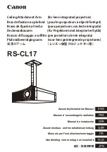 Canon RS-CL17 Assembly & Installation Manual preview