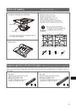 Preview for 5 page of Canon RS-CL17 Assembly & Installation Manual